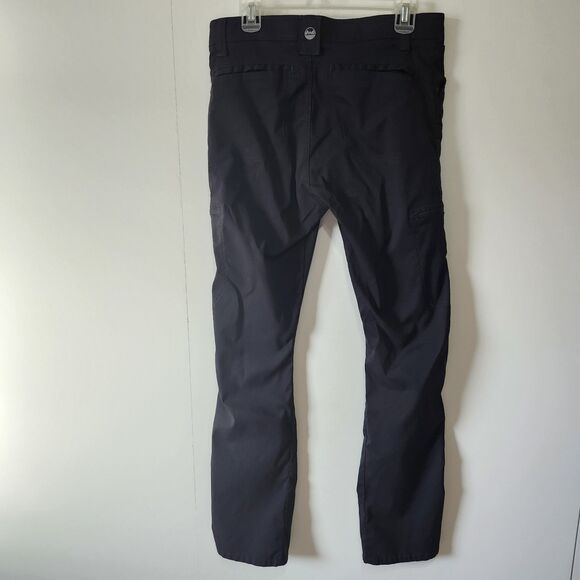 Wrangler Men’s Cargo Tek Flex Waist Hiking Pants 33x32 Black NW788NB – Outdoor - Picture 2 of 11